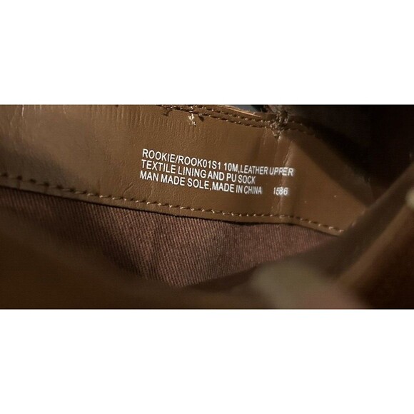 Steve Madden Rookie Bootie Suede Leather Ankle Chestnut Brown Block Heel… - Picture 9 of 9